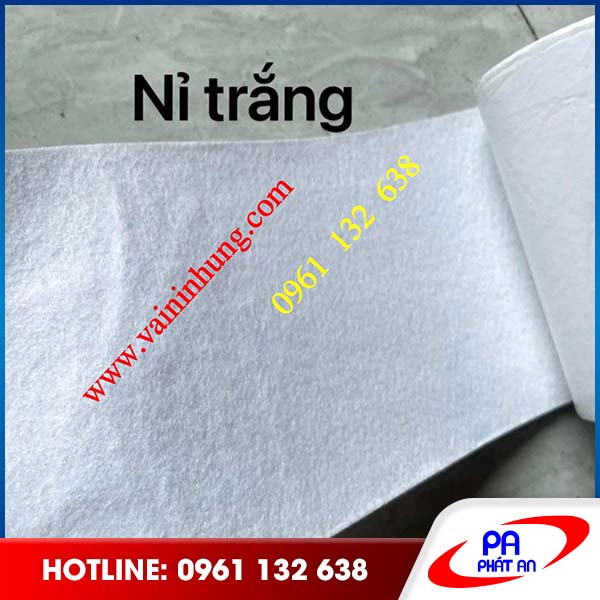 Vải nỉ trắng - Vải Nhung Phát An - Công Ty TNHH Sản Xuất Thương Mại Phát An
