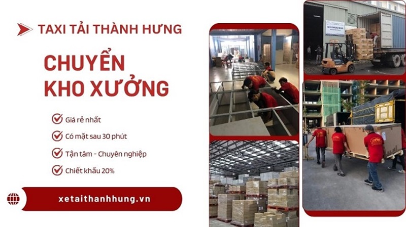 Dịch vụ chuyển kho xưởng - Bốc Xếp Hàng Hóa Thành Hưng Việt Nam - Công Ty TNHH Đầu Tư Thương Mại Dịch Vụ Thành Hưng Việt Nam