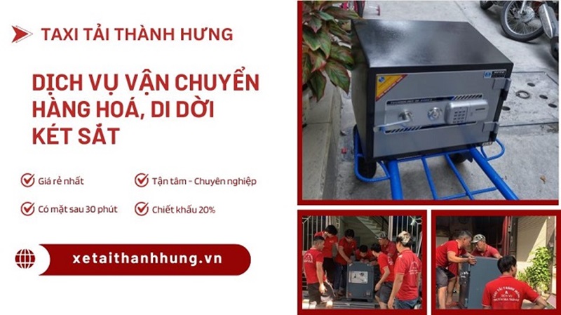 Dịch vụ vận chuyển di dời két sắt - Bốc Xếp Hàng Hóa Thành Hưng Việt Nam - Công Ty TNHH Đầu Tư Thương Mại Dịch Vụ Thành Hưng Việt Nam