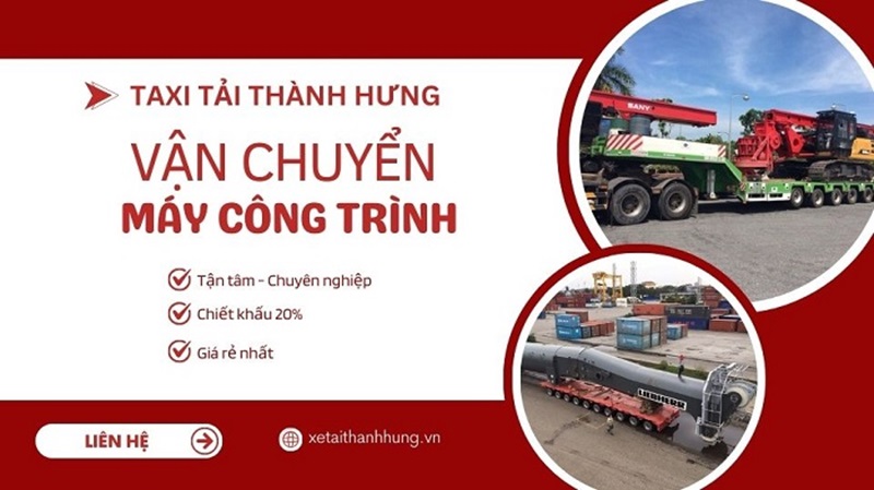 Dịch vụ vận chuyển hàng quá khổ, quá tải - Bốc Xếp Hàng Hóa Thành Hưng Việt Nam - Công Ty TNHH Đầu Tư Thương Mại Dịch Vụ Thành Hưng Việt Nam