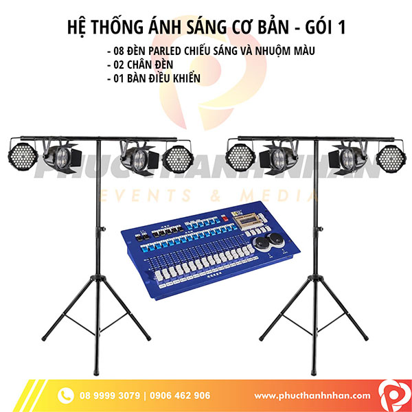 Hệ thống ánh sáng cơ bản - Gói 1