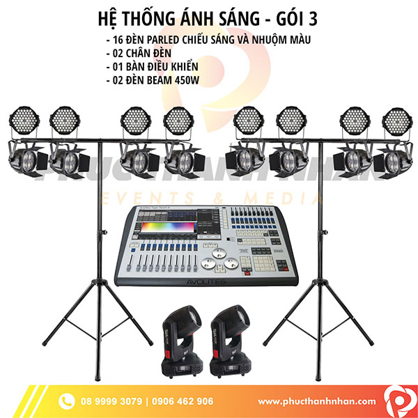 Hệ thống ánh sáng - Gói 3