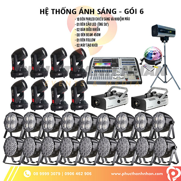 Hệ thống ánh sáng - Gói 6