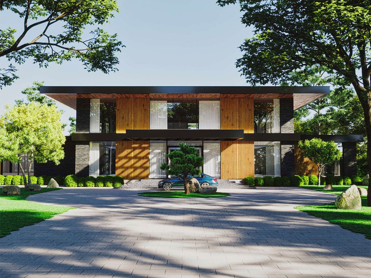 Dự án  resort Long Bình - Thiết Kế Xây Dựng Z.E.N.A - Công Ty TNHH Kiến Trúc Z.E.N.A