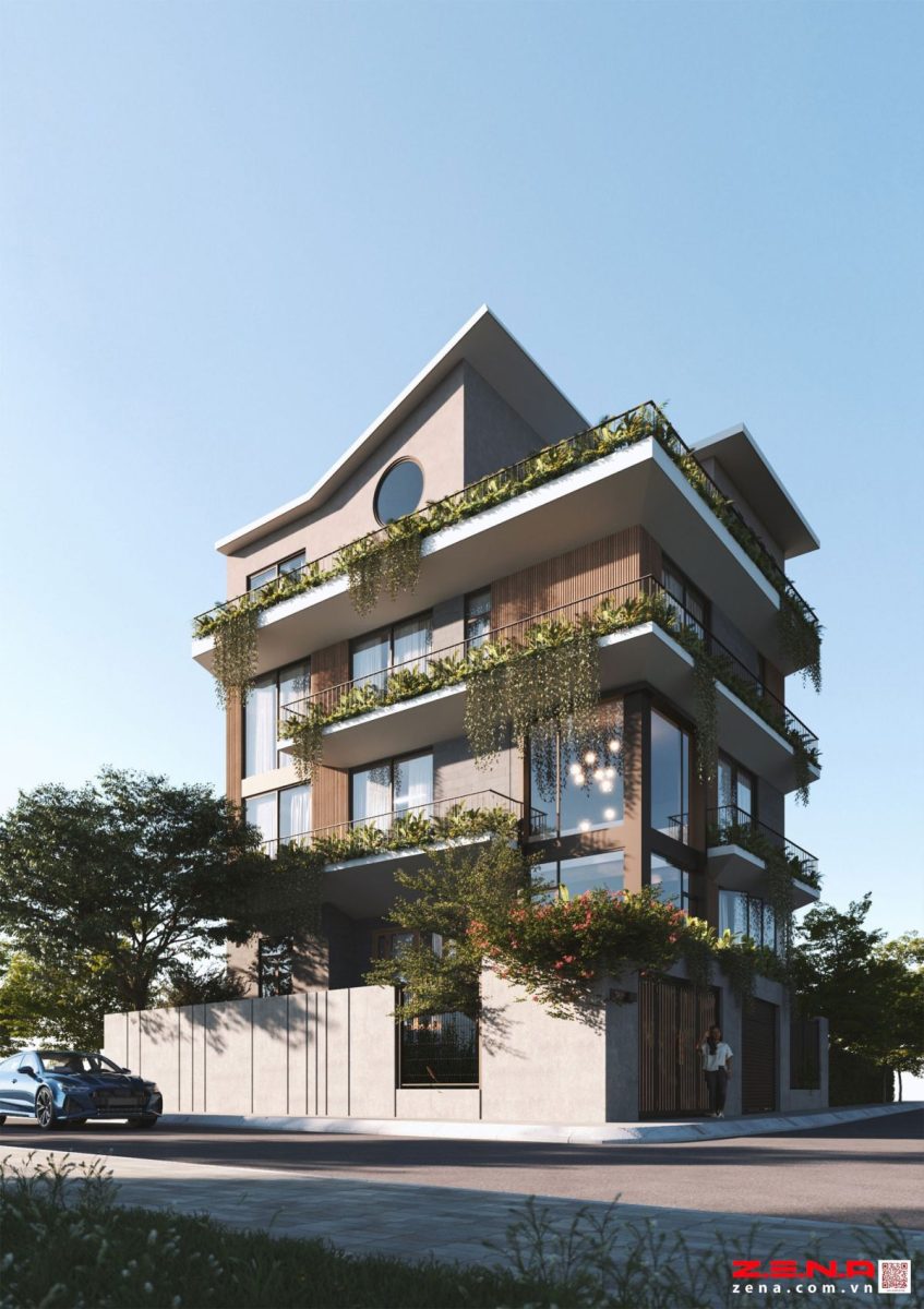 Dự án Chu villa - Thiết Kế Xây Dựng Z.E.N.A - Công Ty TNHH Kiến Trúc Z.E.N.A