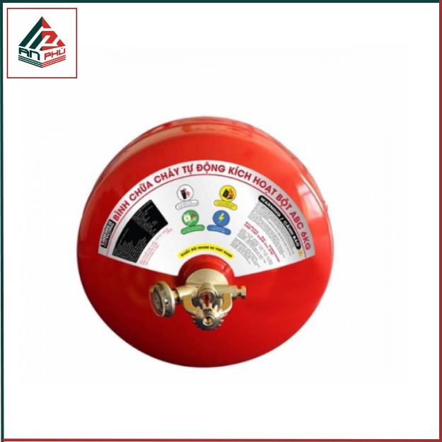 Bình cầu chữa cháy tự động ABC 6kg - Tomoken