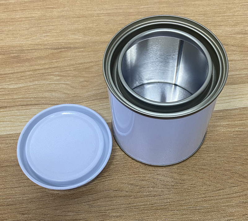 Hộp tròn 0.25L nắp sắt