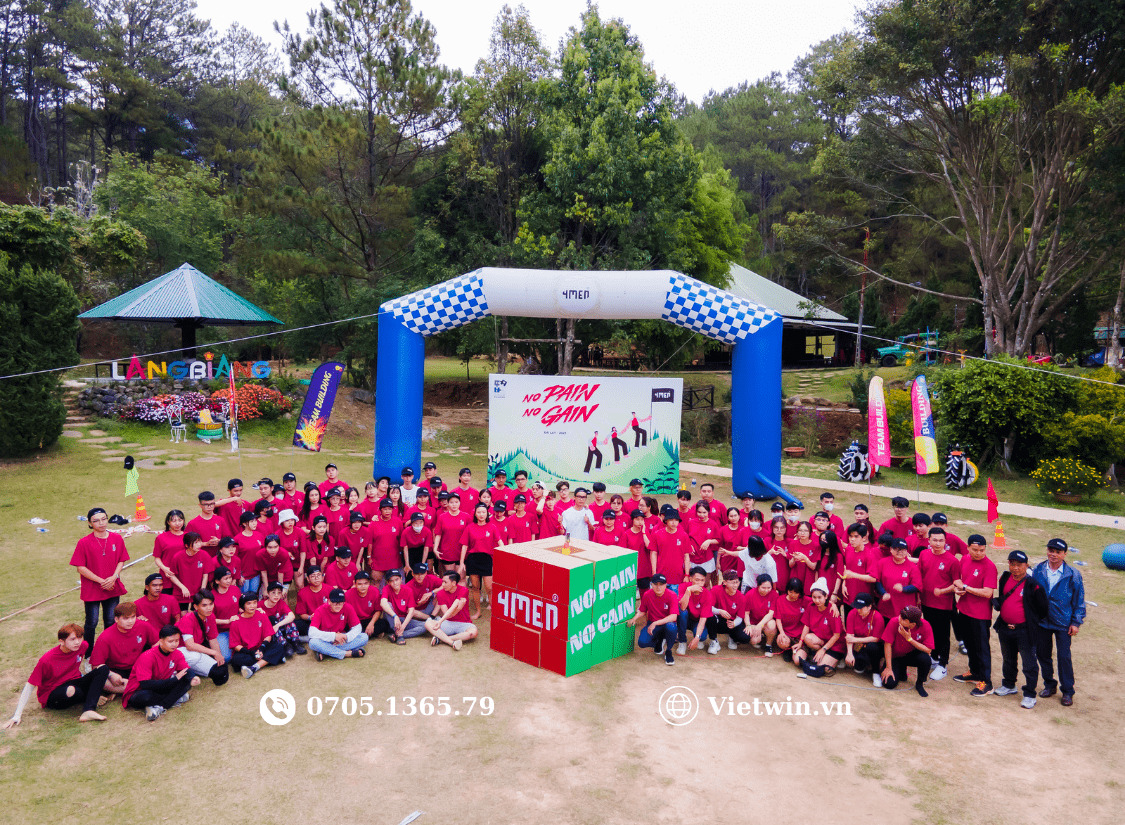 Teambuilding 4men – No Pain No Gain - Tổ Chức Sự Kiện Vietwin Group - Công Ty TNHH Vietwin Group