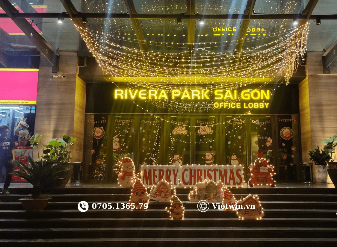 Trang trí noel - Tổ Chức Sự Kiện Vietwin Group - Công Ty TNHH Vietwin Group