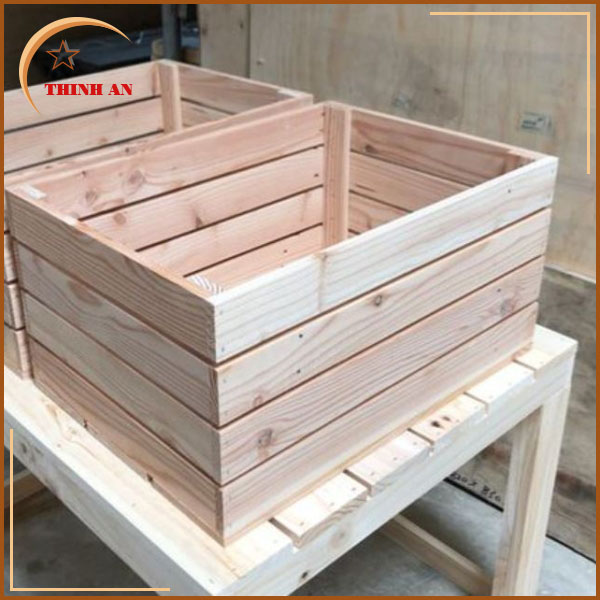 Thùng kiện gỗ - Công Ty TNHH Sản Xuất Và Thương Mại Pallet Việt Thịnh An