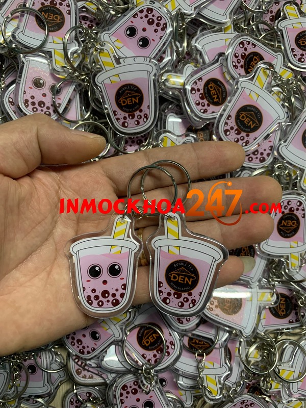 Móc khóa nhựa dẻo quà tặng doanh nghiệp