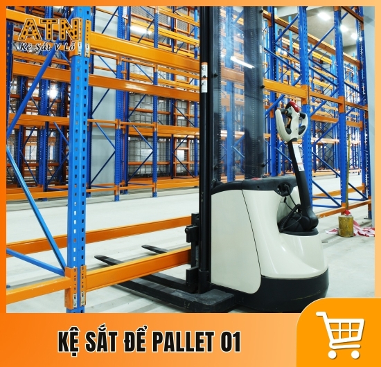 Kệ sắt để Pallet