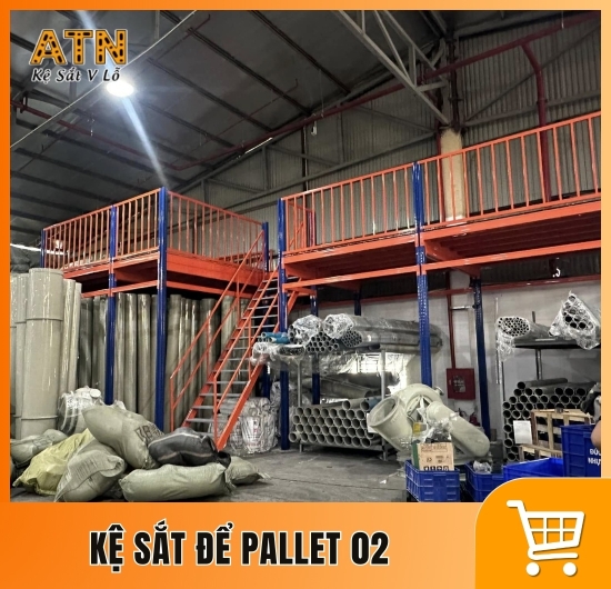 Kệ sắt để Pallet