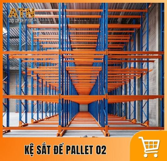 Kệ sắt để Pallet