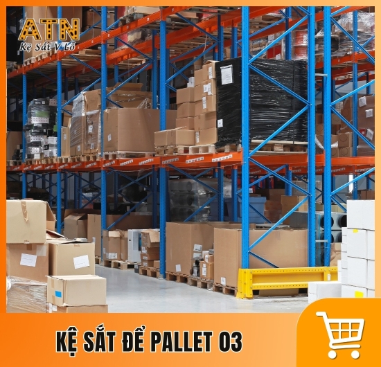 Kệ sắt để Pallet
