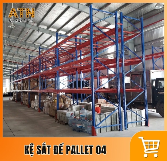 Kệ sắt để Pallet