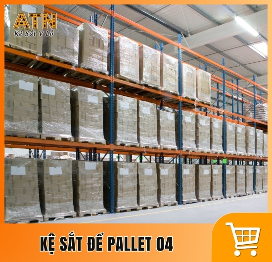 Kệ sắt để Pallet