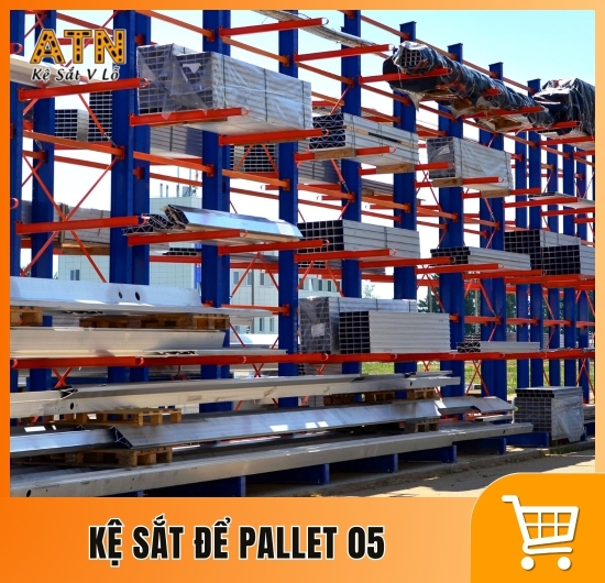 Kệ sắt để Pallet