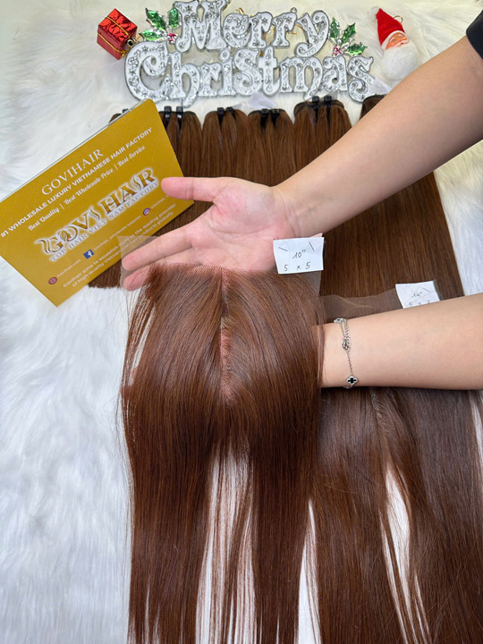 Tóc giả HD ren closure