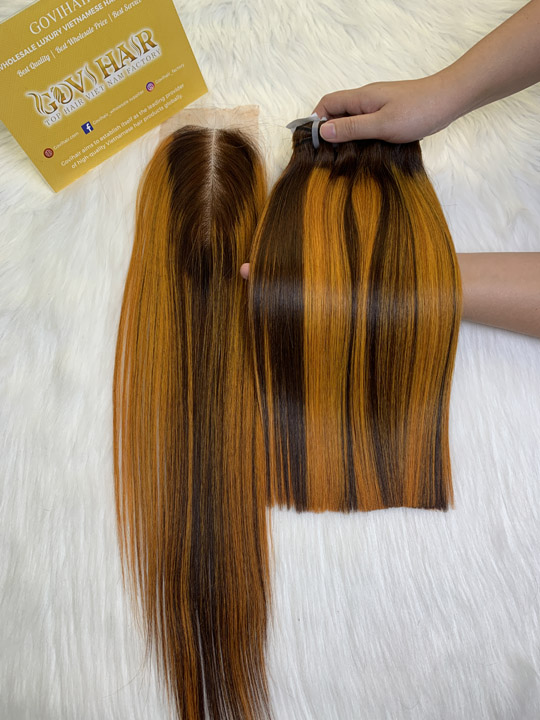 Tóc nối Weft tết kiểu Châu Phi