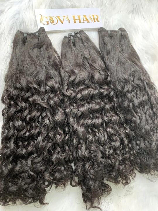 Tóc nối Weft xoăn Fumi