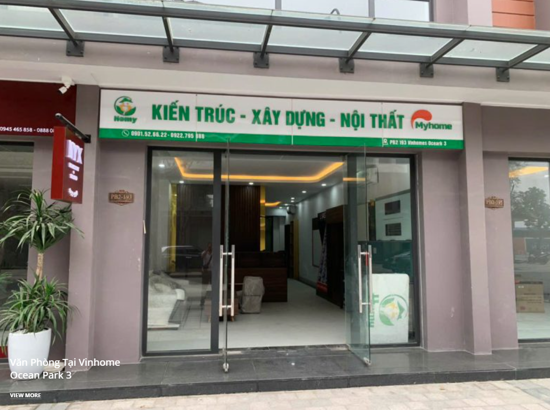 Văn phòng thiết kế nội thất Myhome