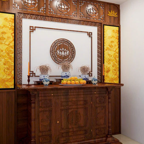 Nội thất phòng thờ