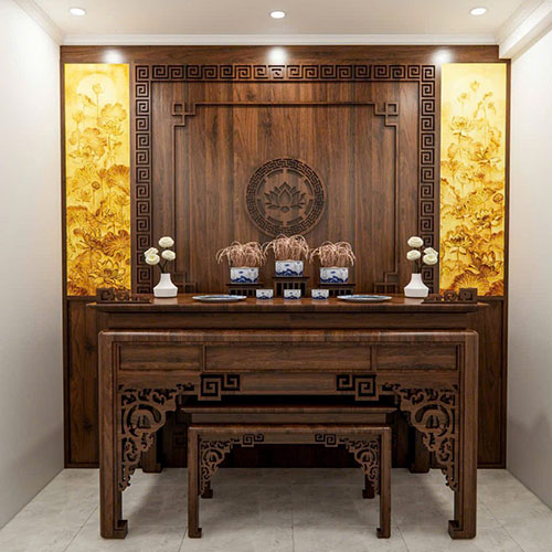 Nội thất phòng thờ