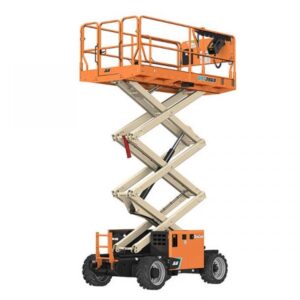 Xe nâng người cắt kéo chạy diesel JLG RT2669