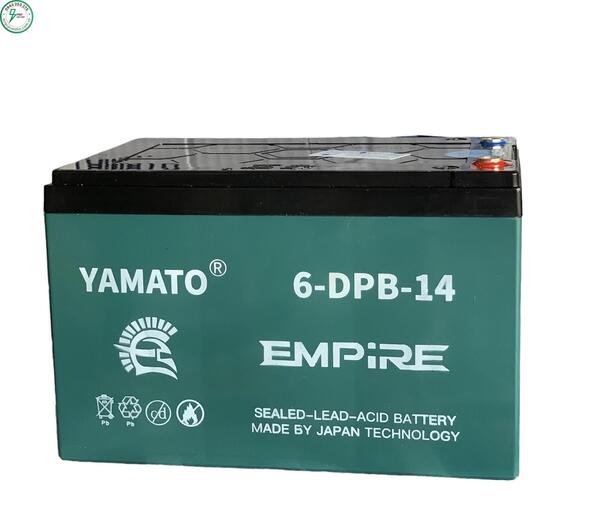 Ắc quy xe đạp điện Yamato Empire 12V-14AH - ắc Quy VND Việt Nam - Công Ty TNHH ắc Quy VND Việt Nam