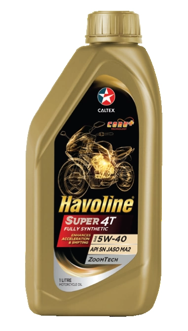 Havoline Super 4T Fully Synthetic SAE 5W-40 - Dầu Nhớt Thái Sơn - Công Ty Cổ Phần Dịch Vụ Công Nghiệp Thái Sơn