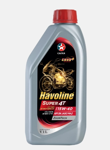 Havoline Super 4T SAE 15W-40 - Dầu Nhớt Thái Sơn - Công Ty Cổ Phần Dịch Vụ Công Nghiệp Thái Sơn