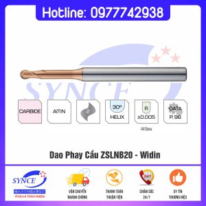 Dao Phay Cầu ZSLNB20 Z-Star Series – Widin - Dụng Cụ Cắt Gọt Synce - Công Ty TNHH Thương Mại Synce