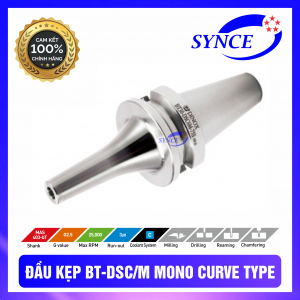 Đầu Kẹp Nhiệt BT-DSC/M Dine (Loại Mono Curve) - Dụng Cụ Cắt Gọt Synce - Công Ty TNHH Thương Mại Synce