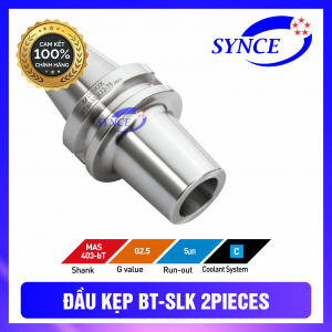 Đầu Kẹp Nhiệt BT-SLK Loại 2 Thành Phần – Dine - Dụng Cụ Cắt Gọt Synce - Công Ty TNHH Thương Mại Synce