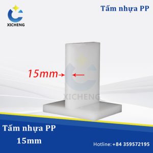 Tấm nhựa Polypropylen THK 15mm