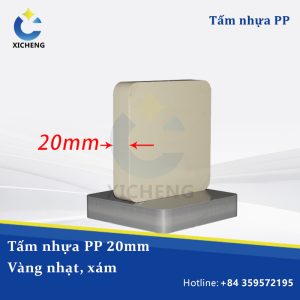 Tấm nhựa Polypropylen THK 20mm