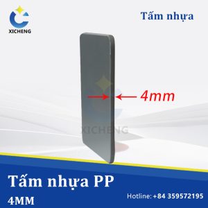 Tấm nhựa Polypropylen THK 4mm