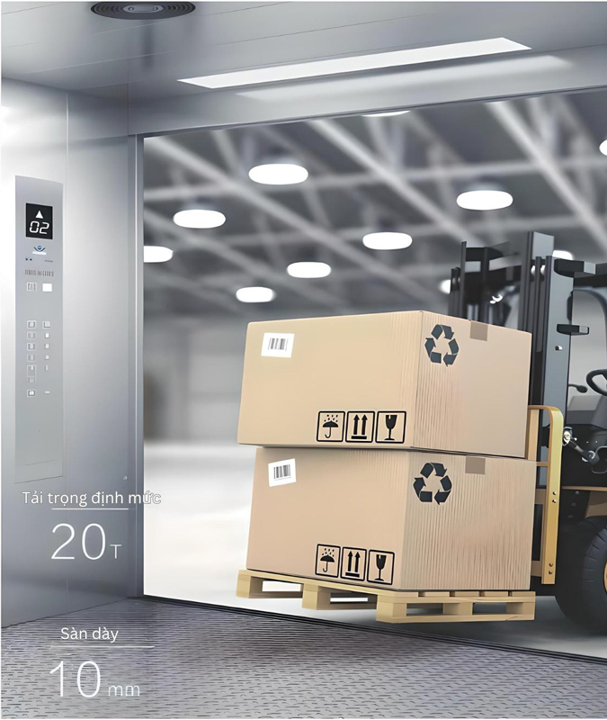 Thang máy vận tải nặng