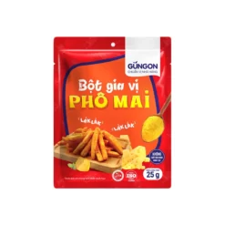 Bột gia vị phô mai lắc gungon 25 g - Gia Vị Trí Việt Phát - Công Ty TNHH Thương Mại Dịch Vụ Và Sản Xuất Trí Việt Phát