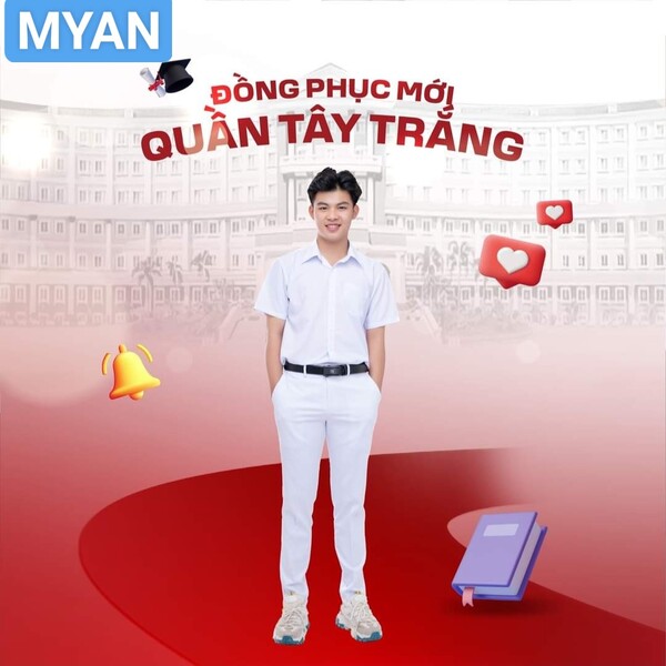 Đồng phục quần tây trắng