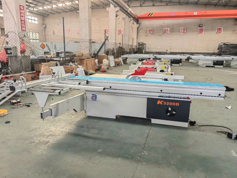 Máy cưa bàn trượt 2 lưỡi K3200D- Nâng hạ điện
