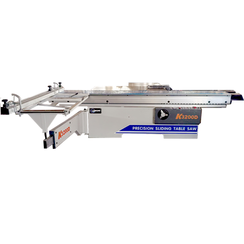 Máy cưa bàn trượt 2 lưỡi k3200D - nâng hạ điện