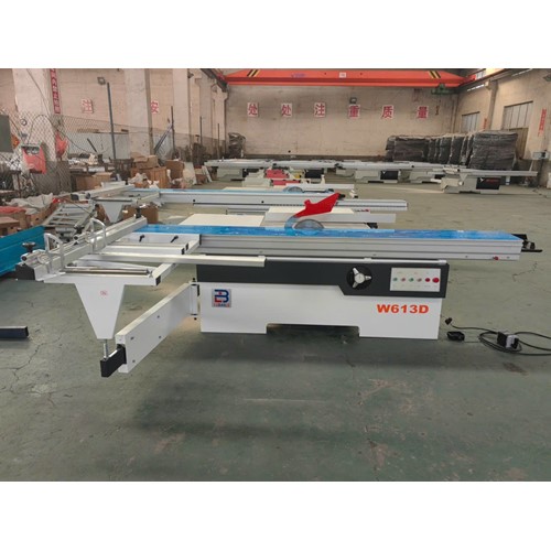 Máy cưa bàn trượt 2 lưỡi W613D