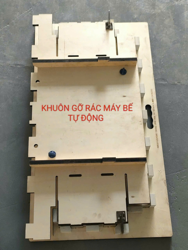 Khuôn gỡ rác máy bế tự động