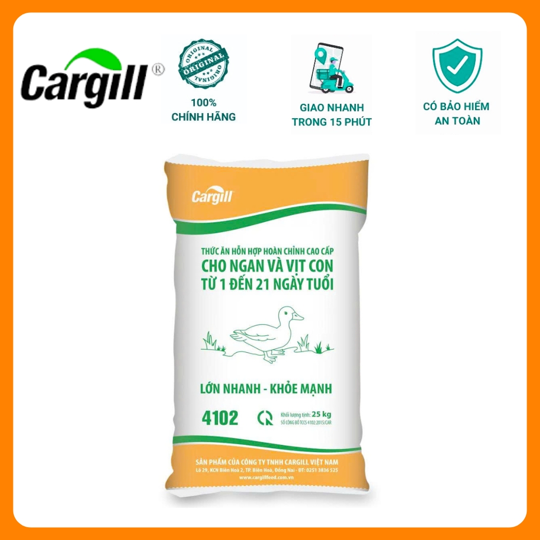 Cám CARGILL cho vịt