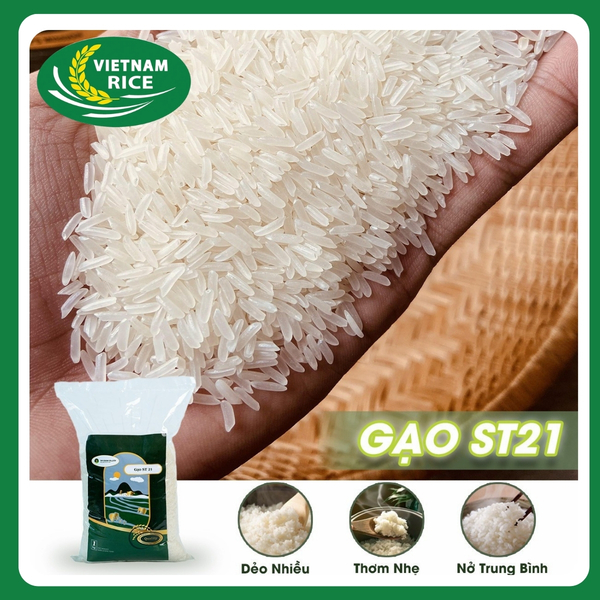 Gạo ST21 - Gạo Biên Hòa - Công Ty TNHH Thương Mại Dịch Vụ Nhi Luyến