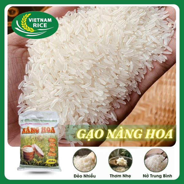 Gạo Nàng Hoa - Gạo Biên Hòa - Công Ty TNHH Thương Mại Dịch Vụ Nhi Luyến