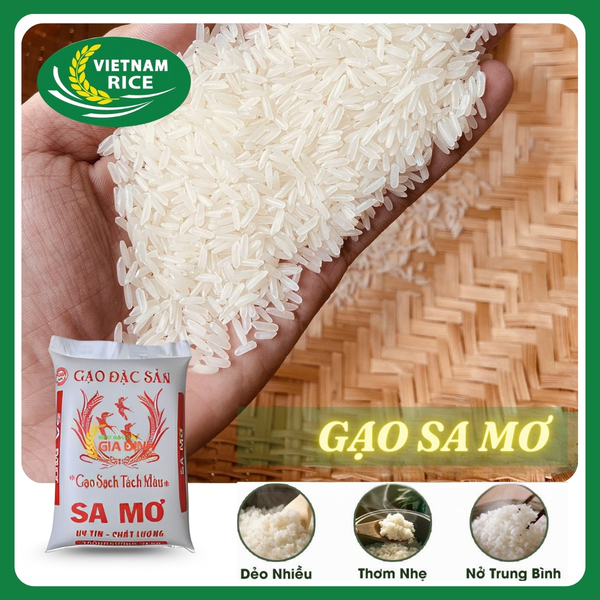 Gạo Sa Mơ - Gạo Biên Hòa - Công Ty TNHH Thương Mại Dịch Vụ Nhi Luyến