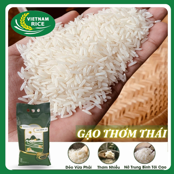 Gạo Thơm Thái - Gạo Biên Hòa - Công Ty TNHH Thương Mại Dịch Vụ Nhi Luyến